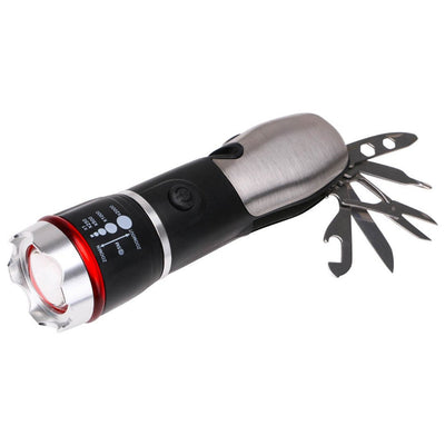 Lampe de poche à LED à outils multiples d'urgence