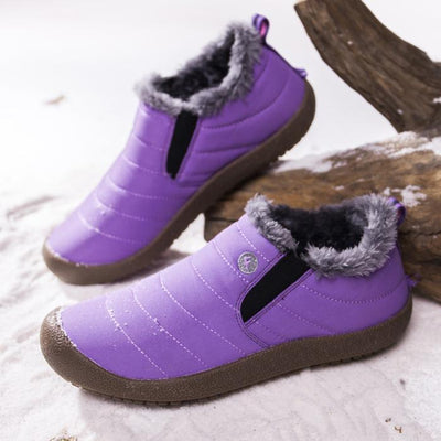 Chaussures à neige unisexes imperméables et chaudes