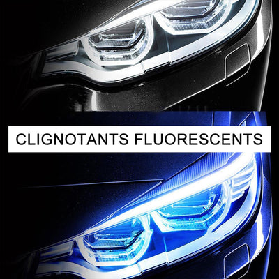 Clignotants fluorescents pour automobiles