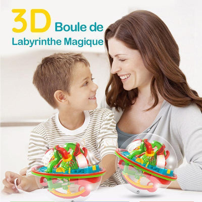 3D Boule de Labyrinthe Magique