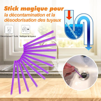 Magic Stick Pour La Décontamination Et La Désodorisation Des Tuyaux