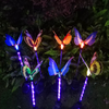 Décor de lumières de papillon de jardin solaire extérieur
