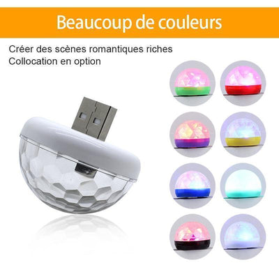 USB Mini Champignon  Lumière
