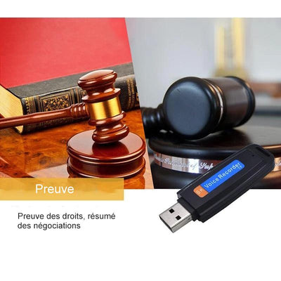 Mini Stylo Enregistreur USB Portable