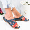 Sandales Confortables à Fleurs
