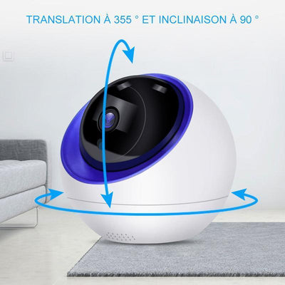 Caméra de Surveillance WiFi sans Fil Space Ball