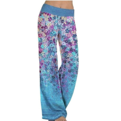 Pantalon De Yoga Imprimé Ample Pour Femme